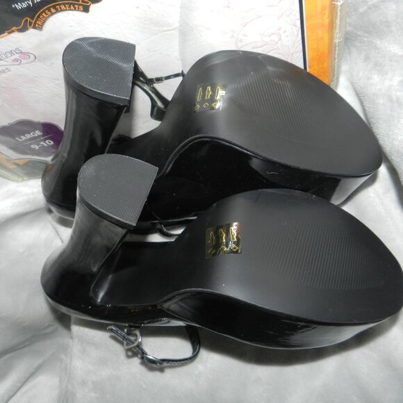 Mary Janes Platform Chunky High Heels Patent Leather Adult🆕SHIPS FAST😮‍💨⚡🚚 - Picture 6 of 15